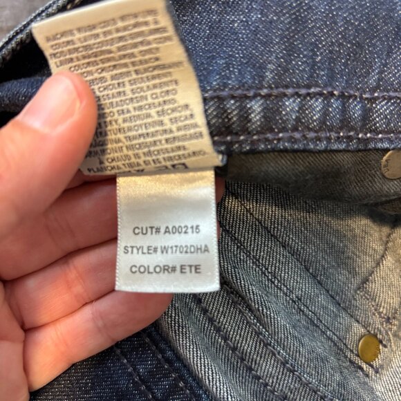 Hudson Jeans Bootcut Dark Wash Y2K Cropped or Hemmed Size 29 - Picture 8 of 8